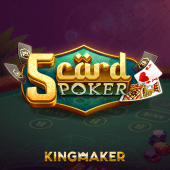5 Card Poker - LuckyGameApp Card Game